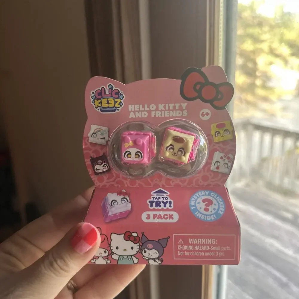 New Clickeez Hello Kitty 3 Pack New Viral Goliath Games